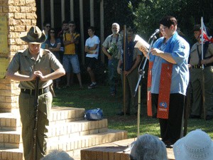 Resurrection blessings and Anzacs remembered