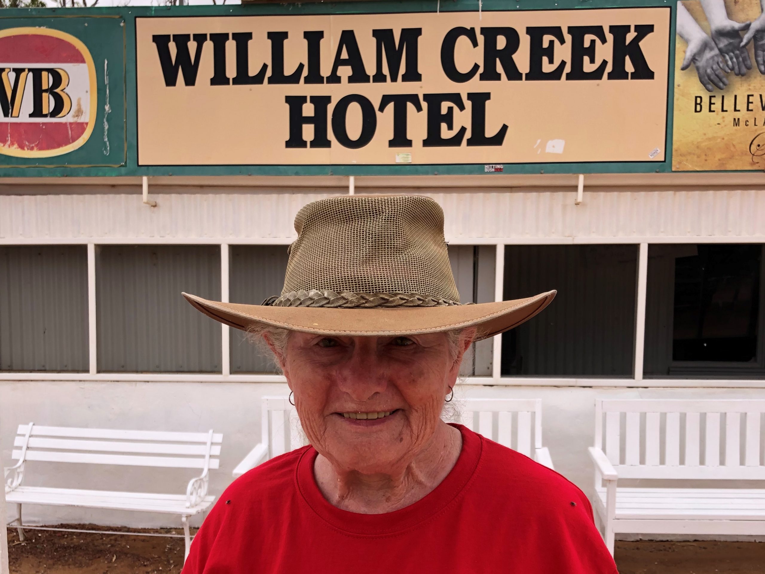 Bobbie Perkins on her recent Outback Links Volunteer placement at William Creek